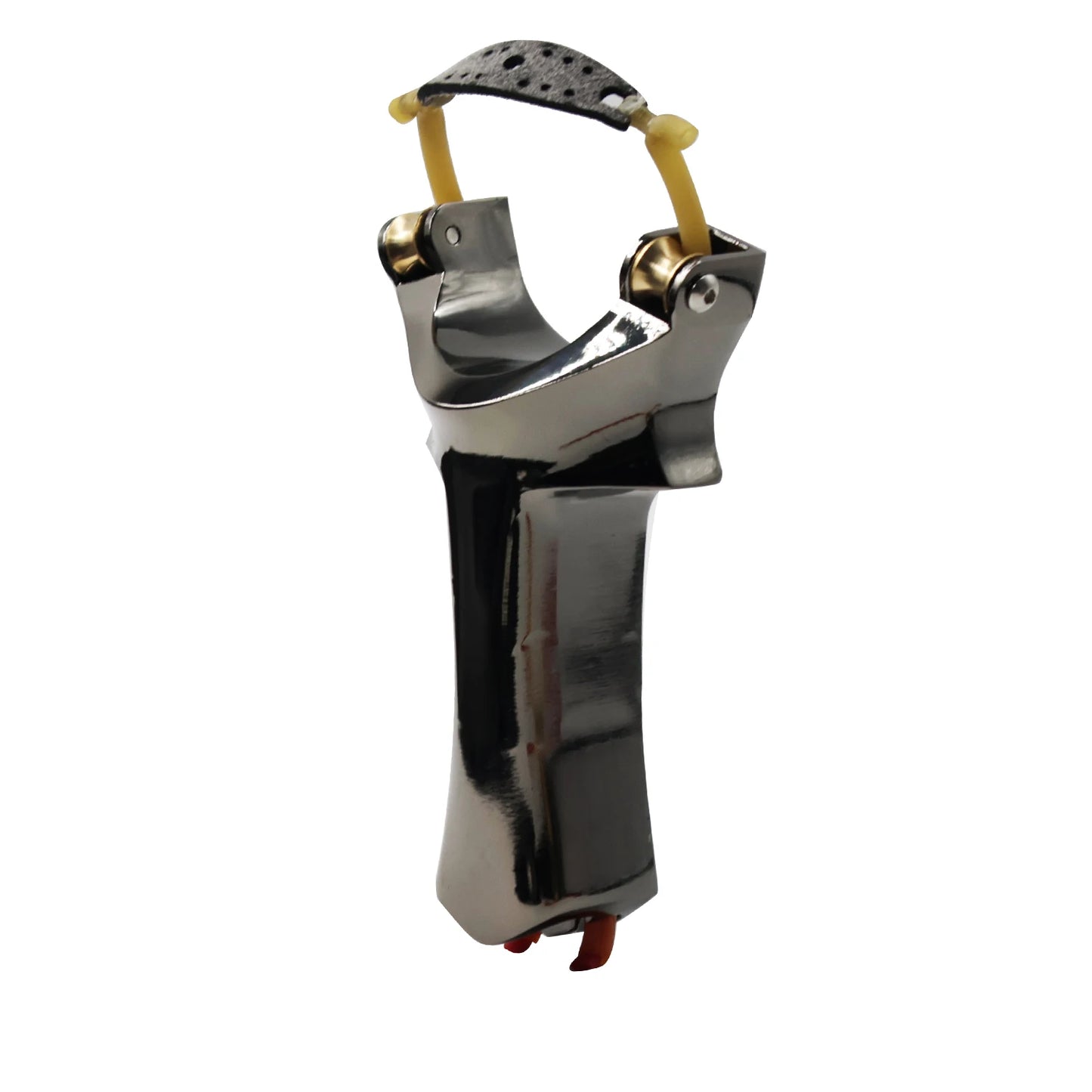 Silver Metal Composite Pulley Slingshot Simple and Practical Professional Metal Slingshot Dedicated To Shooting Players