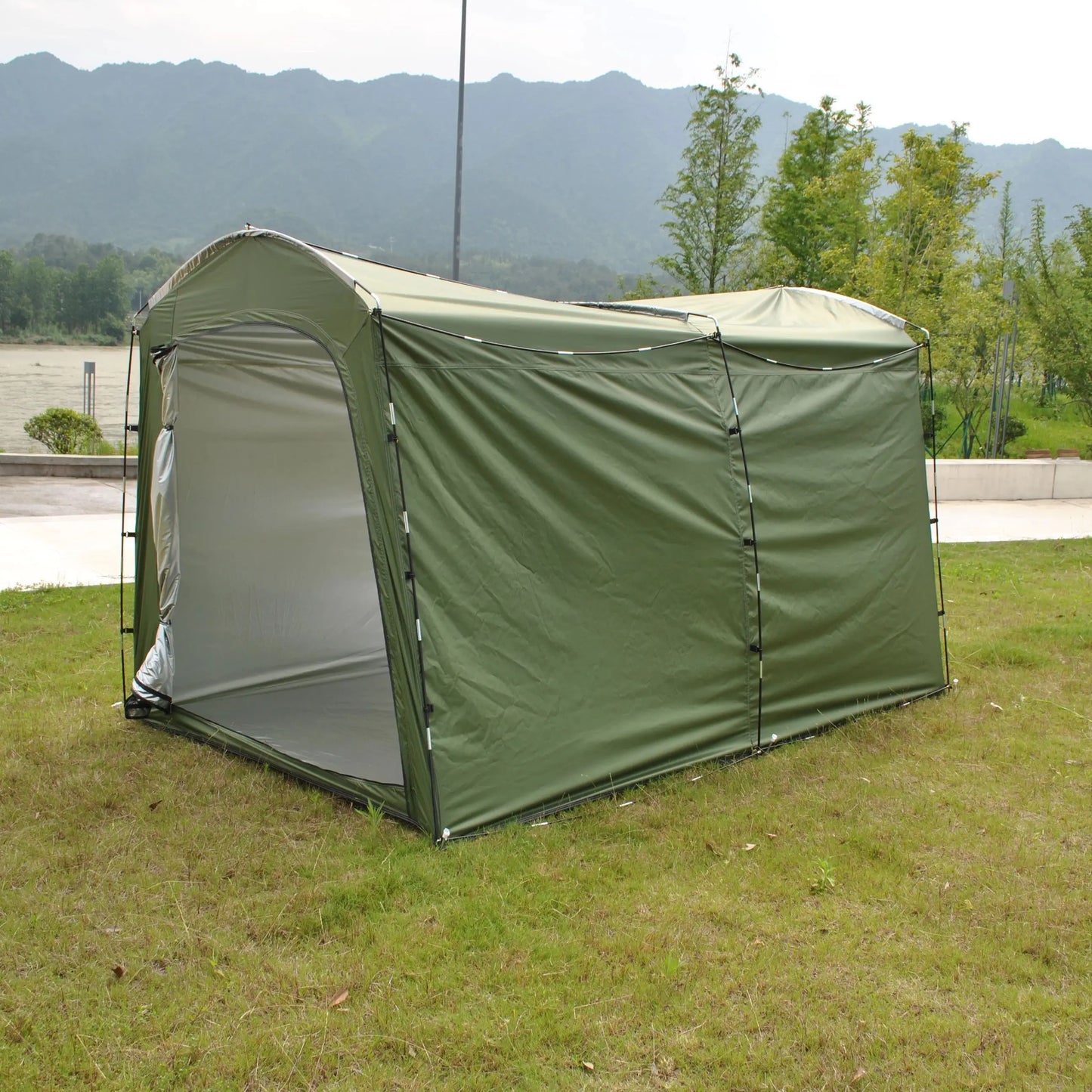 Motorcycle Storage Tent,Heavy-Duty Waterproof Bike Shelter for 8 Bikes, Oversized Outdoor Portable Shed,for Garden Equipment