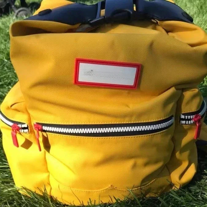 Unisex Outdoor huntsman Backpack with Top Buckle Nylon Waterproof Travel Mountaineering Backpack