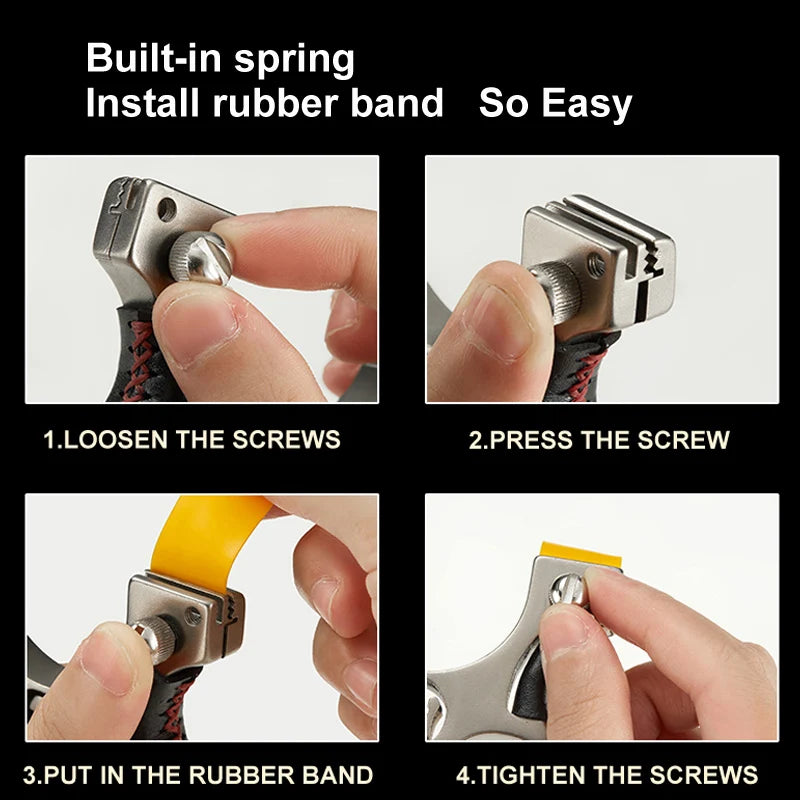 Laser Assisted Aiming rubber bands shooting catapult  slingshot Outdoor hunting sling shot Toy fast pressure shooting acessories