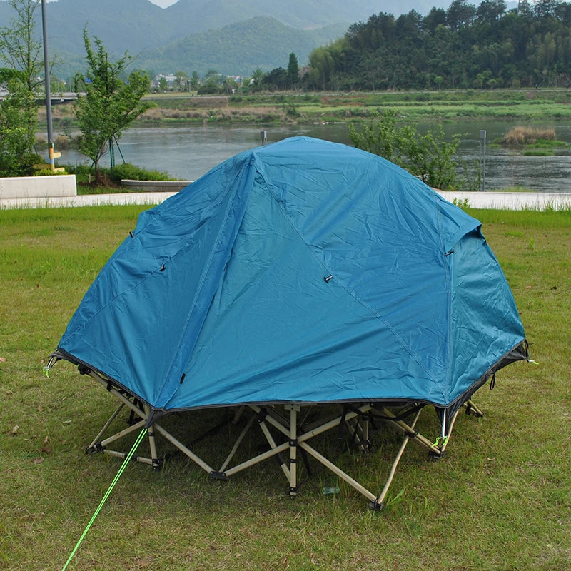 Camping Tent 2 Person, Professional Waterproof & Windproof Lightweight Backpacking Tent Can Be Cot Tent,bed Tent Not Include Bed