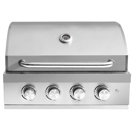 Factory Supply Outdoor Kitchen Professional Stainless Steel 4 Burner Built-in BBQ Gas Grill