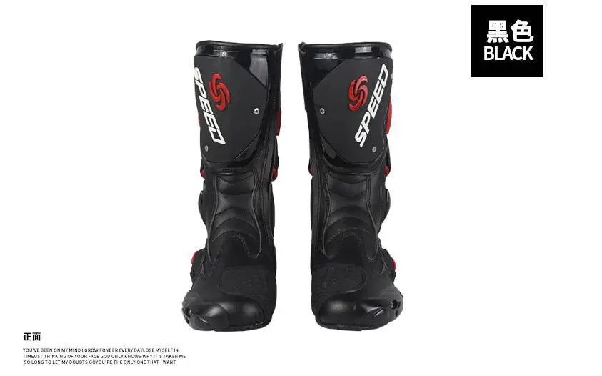 Motorcycle Boots Cycling Shoes Four Seasons Racing Anti-drop Cycling Boots Locomotive Shoes Knight Racing  Motorcycle Shoes
