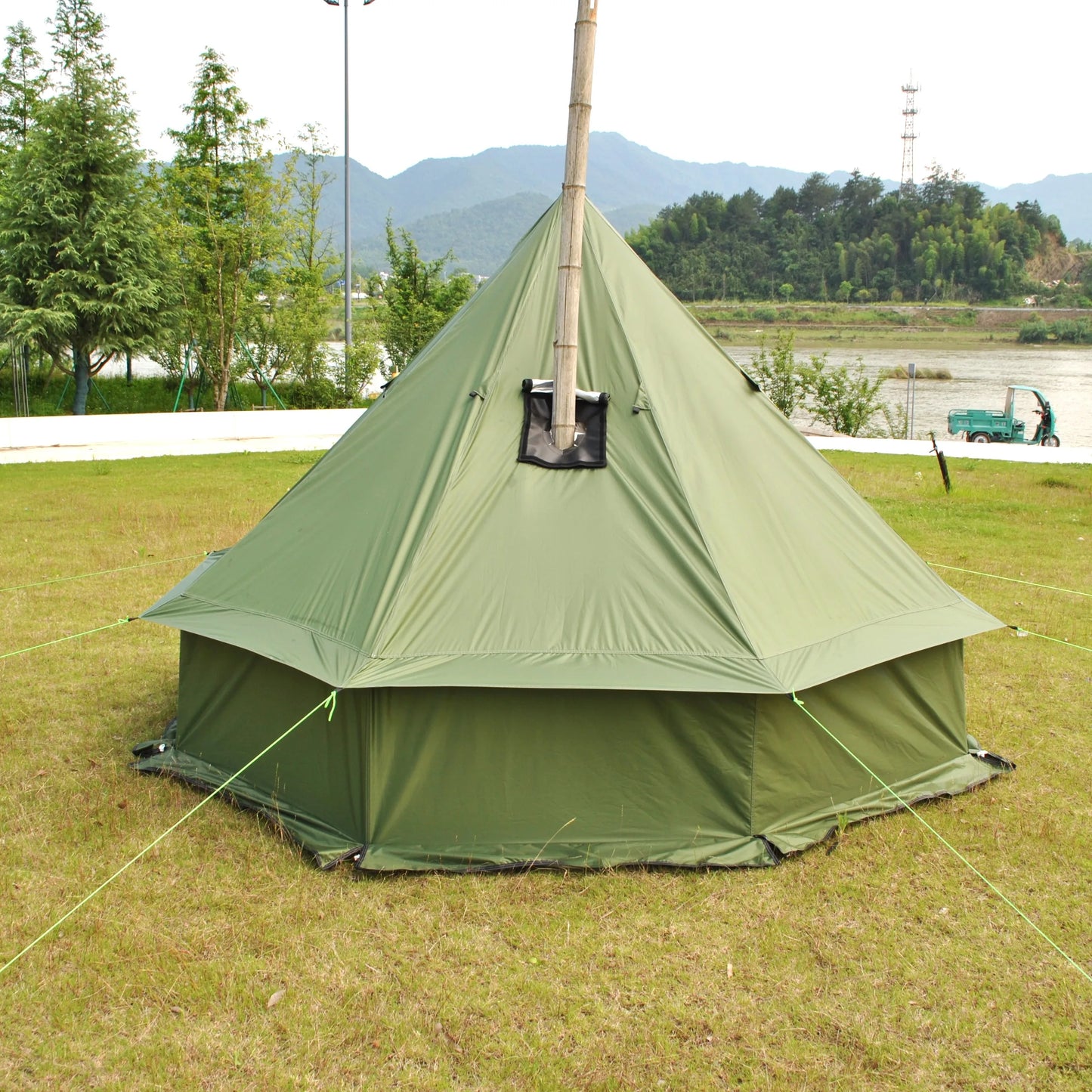 Regatta Mongolian Bell Tent - W/StoveJack, Waterproof, 4 Season Luxury Camping and Glamping Yurt Tent Outdoor