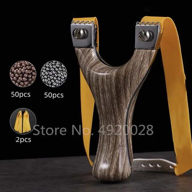 Slingshot Toy for Outdoor Sports  Strong Rubber Band  Hunting Catapult  Competition Toy Accessories  High Quality