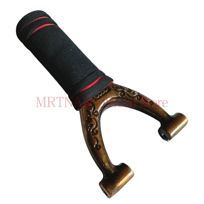 Outdoor Shooting Alloy Slingshot Rubber Band Outdoor Hunting Sling Shot Competition Slingshot Catapult Game Toys