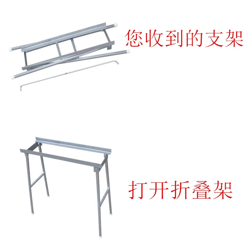 Stainless steel barbecue stove, home charcoal, outdoor large portable, enlarged grill for picnics