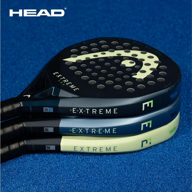 HEAD Tennis Padel Rackets EXTREME 2025 Series Carbon Fibre EVA Memory Flex Foam Core PADEL Plate Tennis Racquets Advanced
