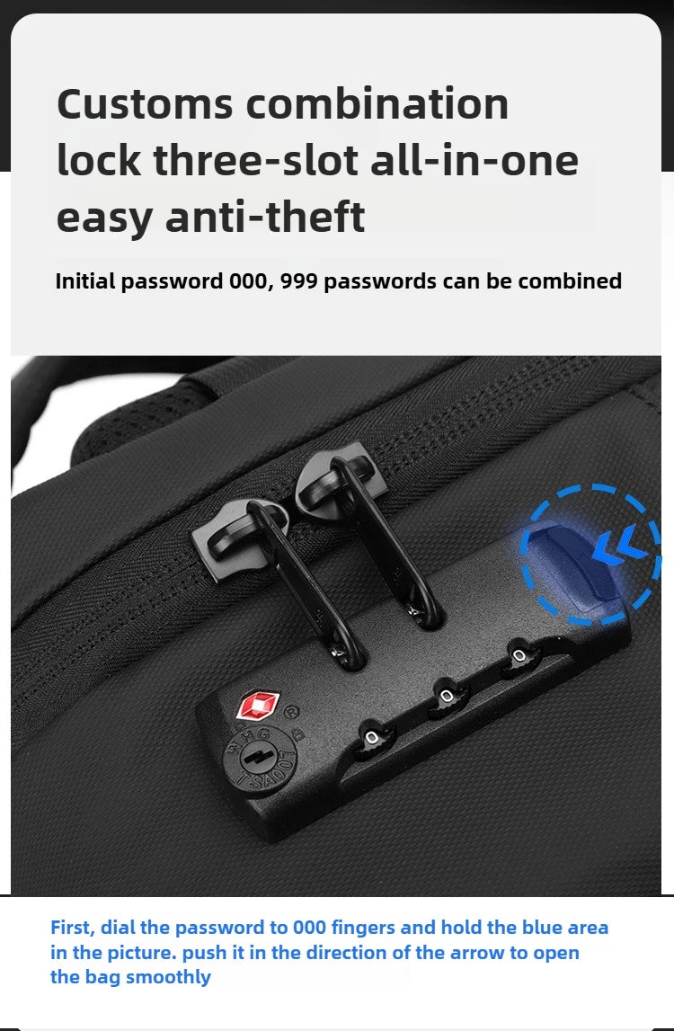 Vacuum Compression Backpack 35L Expandable, Travel Hiking Laptop Bag with Waterproof Cover, Lightweight Daypack for Outdoor