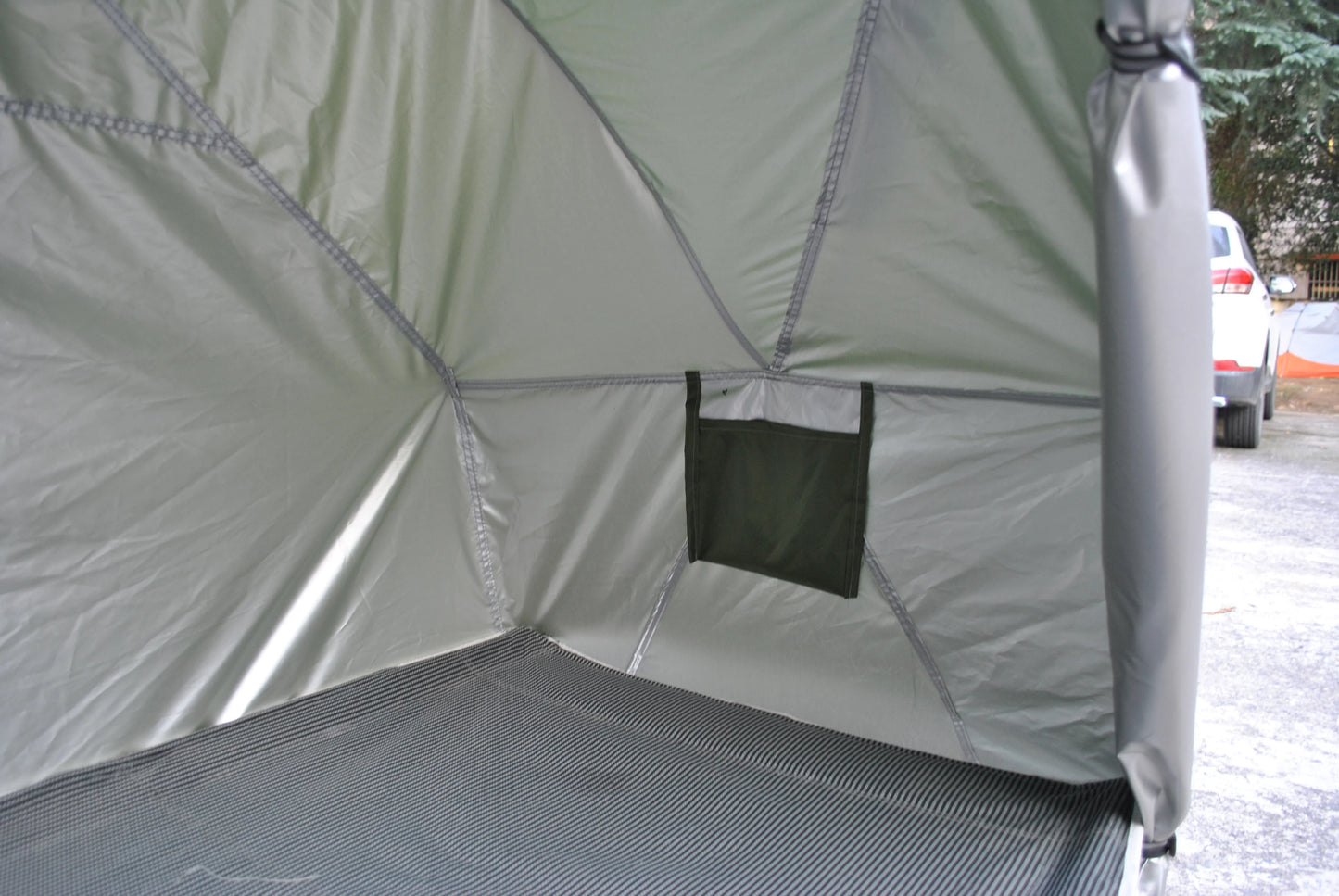 Durable Cot Tent for Camping, Light Weight, Backpacking Tent, Solo, 4000mm Camping Cot Package Not Include