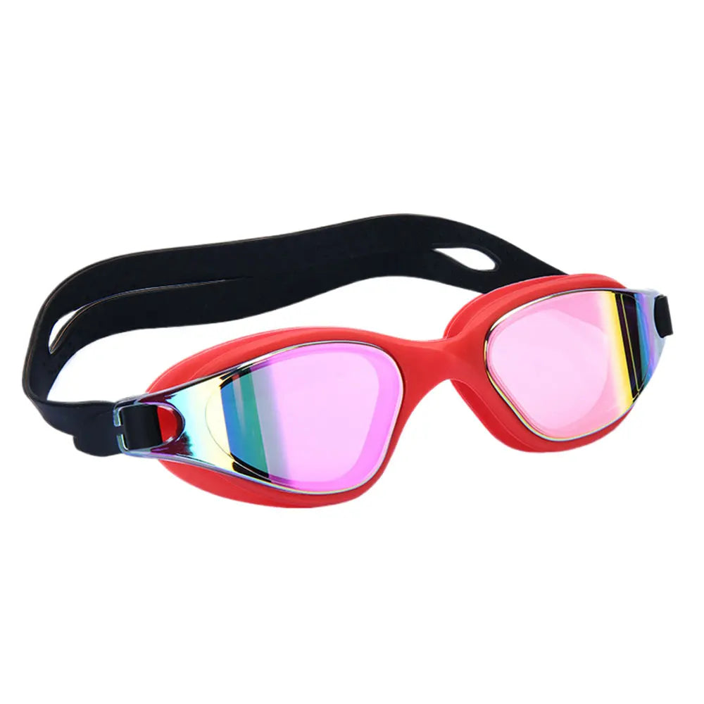 Unisex Adult Swimming Goggles – Anti-Fog Swim Glasses for Men & Women – Adjustable Silicone Waterproof Professional Swim Eyewear
