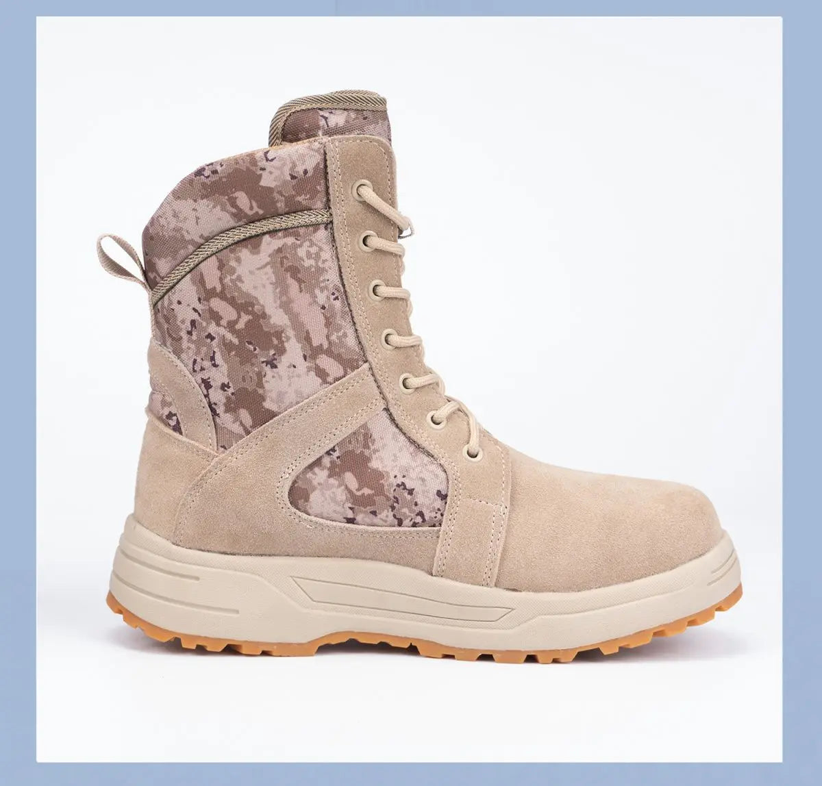 Winter Waterproof Warm High Top Boots Motorcycle Riding Boots Thick Fleece and Anti Slip Boot Snow Boots Warm Plush Shoes