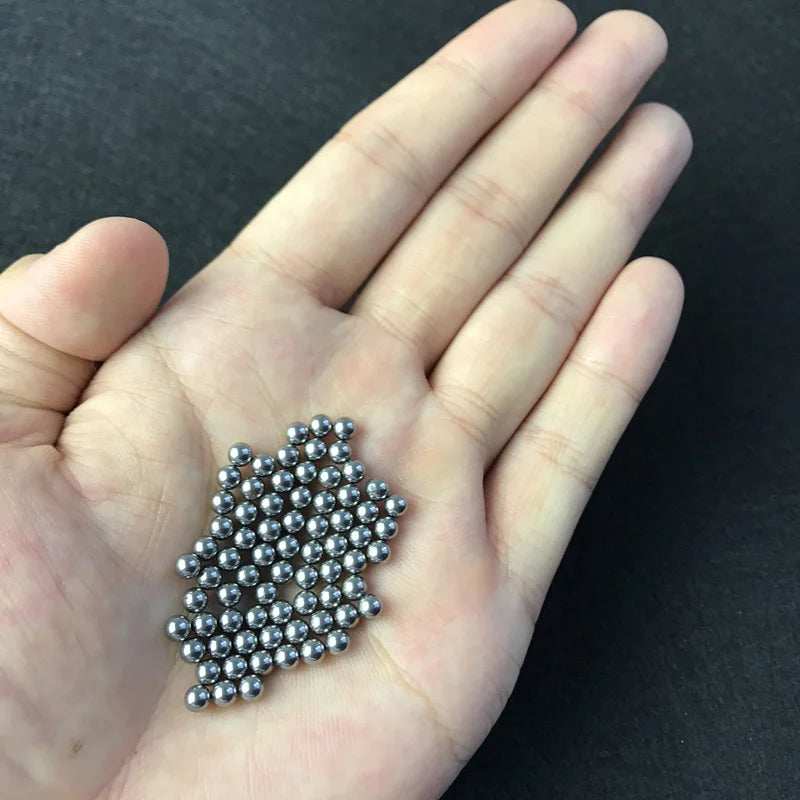 1000pcs/Lot 4.5mm Steel Slingshot Balls Catapult Balls Slingshot Hunting High-carbon Shooting Catapult Bow Hitting Ammo Yernea