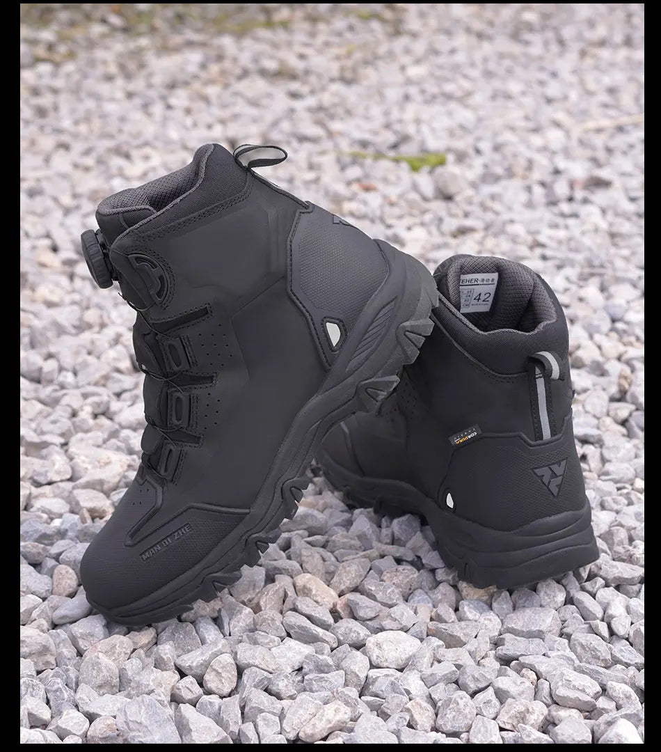 New Mountain Riding Motorcycle Protective Boots Outdoor Motorbike Non-slip Sports Shoes Motorbike Riding Shoes