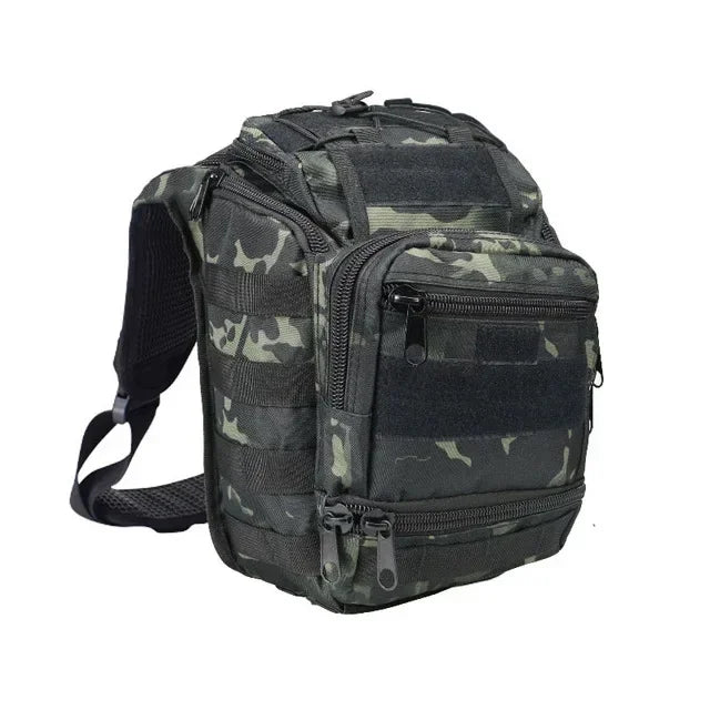 Large Hunting Sling Backpack EDC Tactical Shoulder Bag Molle  Chest Pack Waterproof Outdoor Camping Trekking Camera Pack