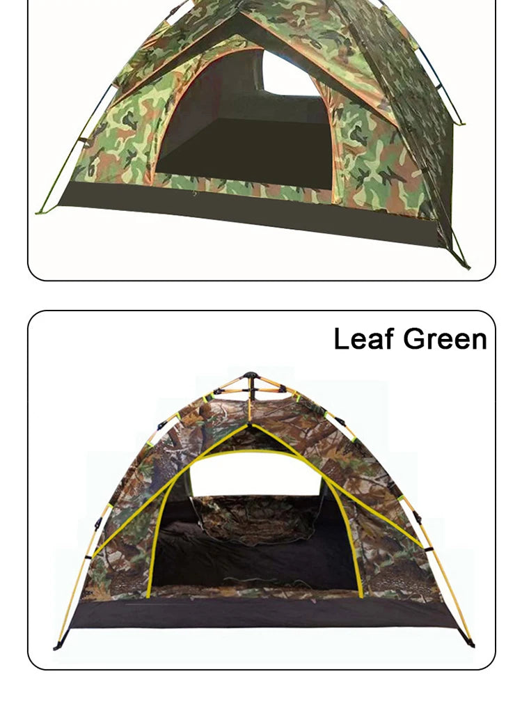 EMER Outdoor Camping Tent Automatic One-touch Tent Waterproof Picnic Tourist House for Travel Hiking Fishing Camping Supplies
