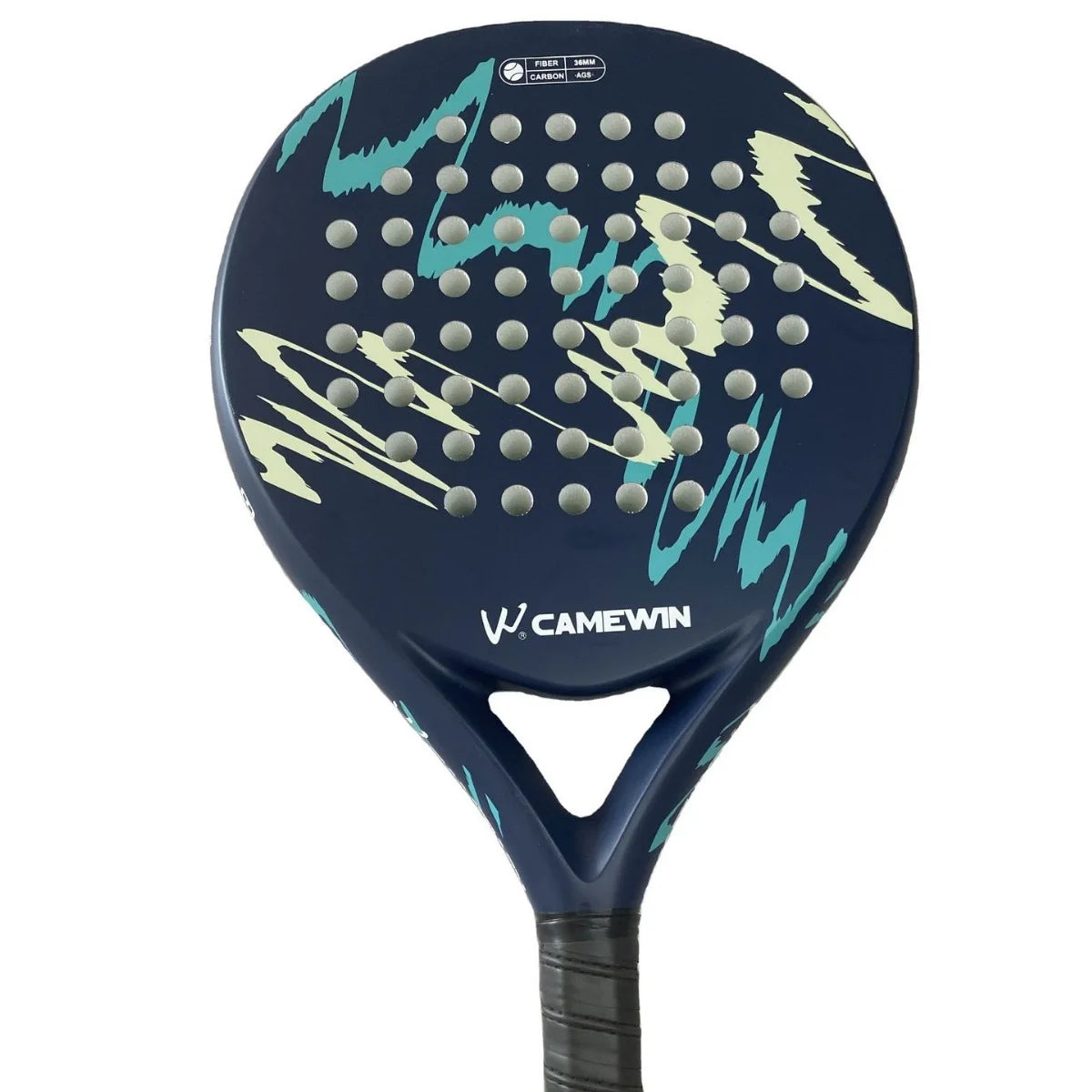Professional Padel Tennis Racket Da Pai Mian Carbon Composite Materials Breathable Non-slip Comfortable Grip Sports Racquet