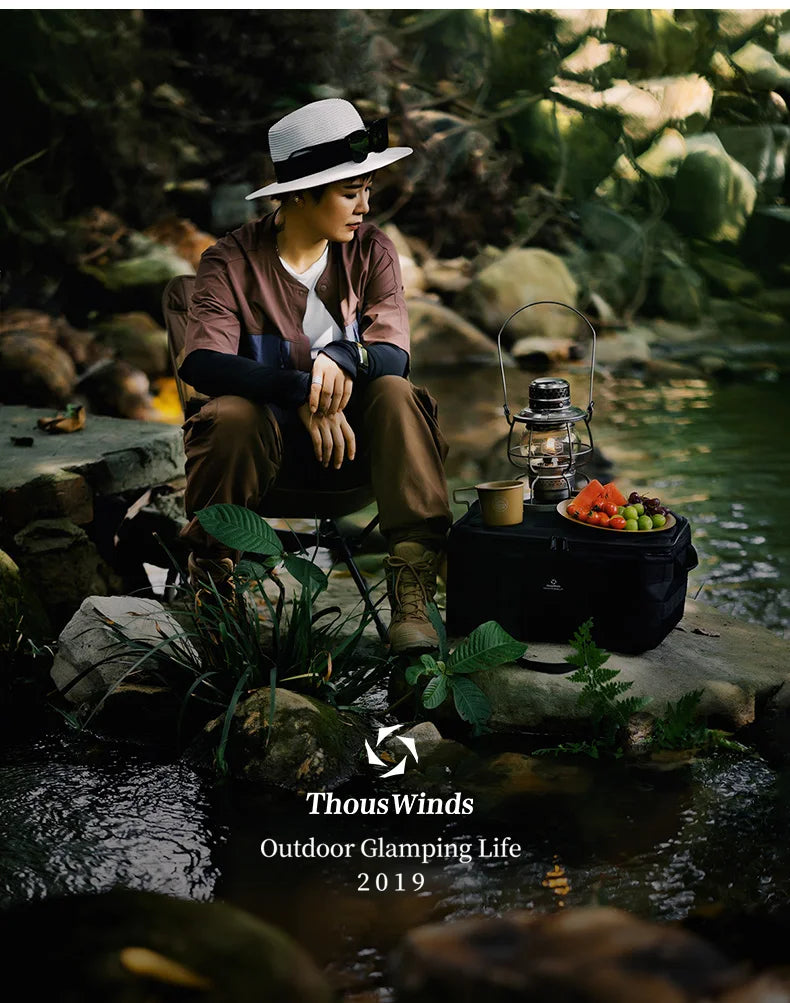 Thous Winds Outdoor Camping Storage Bag Meal Bag Large Storage Lamp Cookware Tableware Bag Picnic Travel Camp Bag Supplies