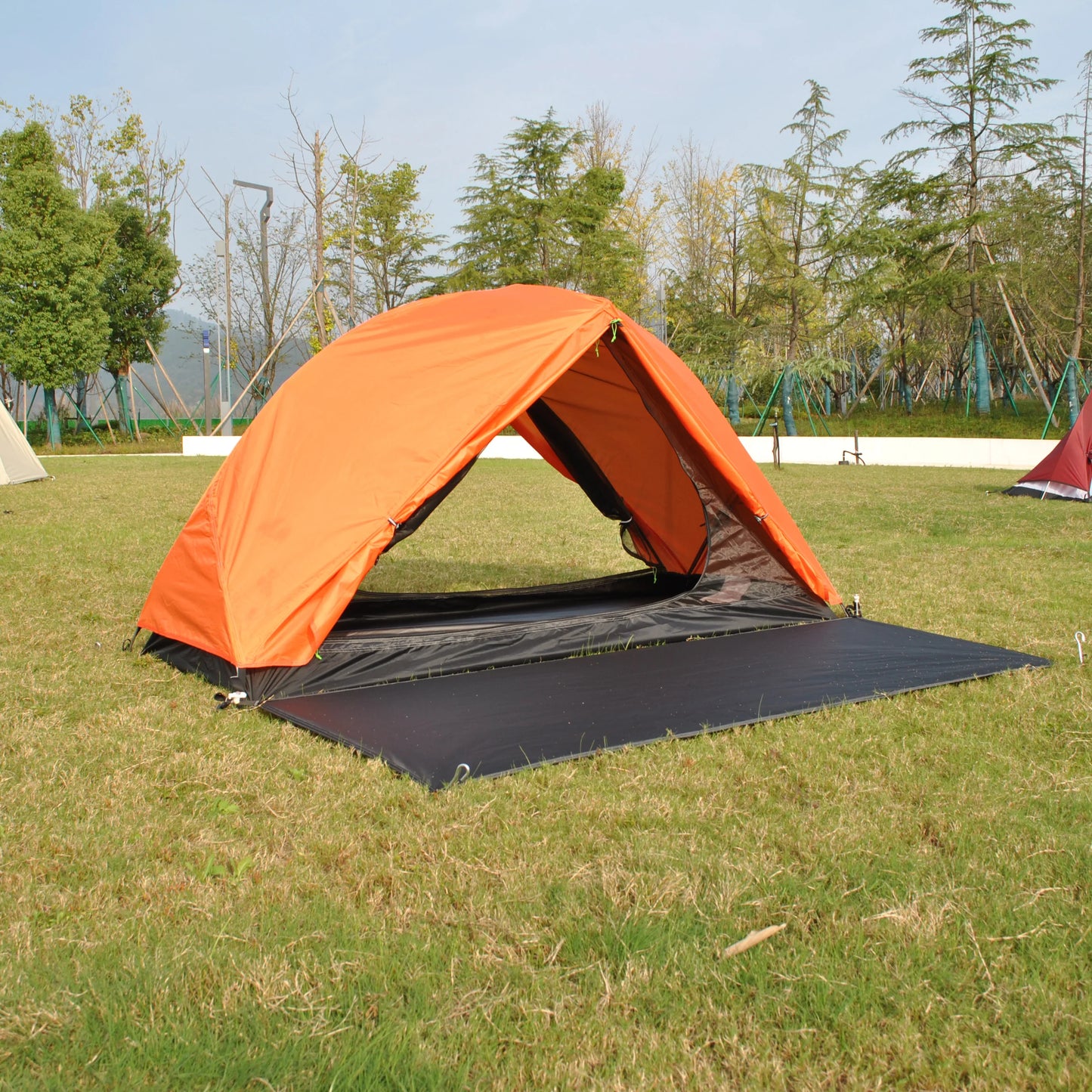 In all weathers 1 Person Lightweight Backpacking Tent, CZX-305 waterproof ultralight 1 man tent,trekking tent,Tents for Fishing