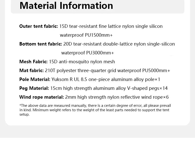 Naturehike Star River UL 2 Person Camping Tent Ultralight Waterproof 15D Double Layer 3 Seasons Outdoor Travel Hiking Tent