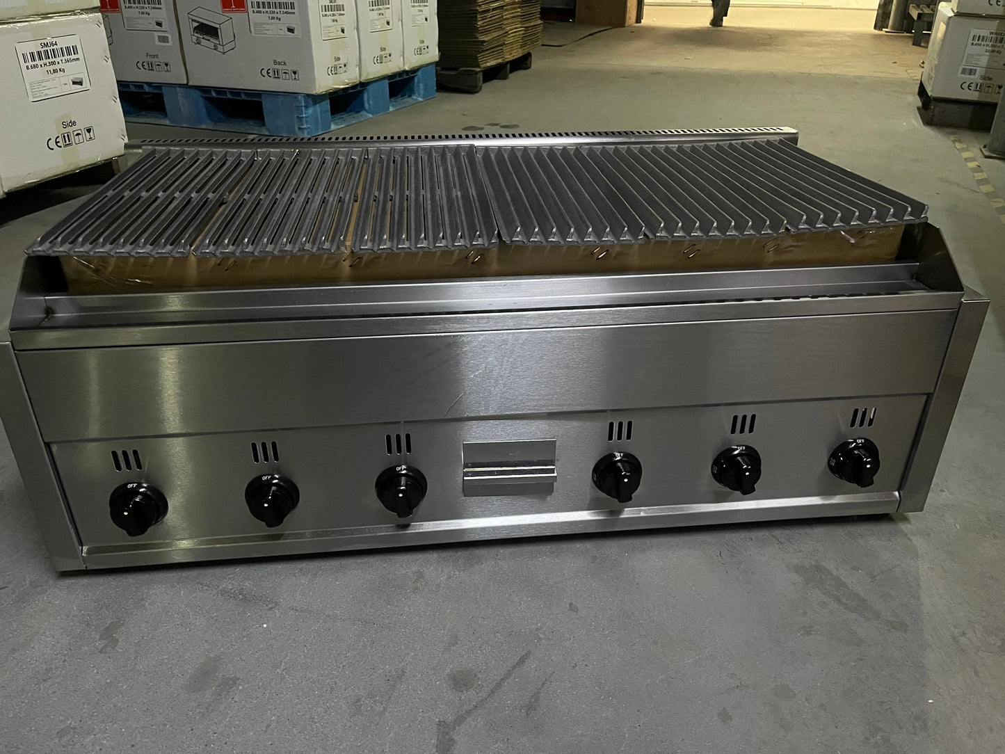 New Design Commercial Gas Lava Rock Charbroiler/gas Barbecue Grill With Lava Rock/gas Bbq With Lava Rock