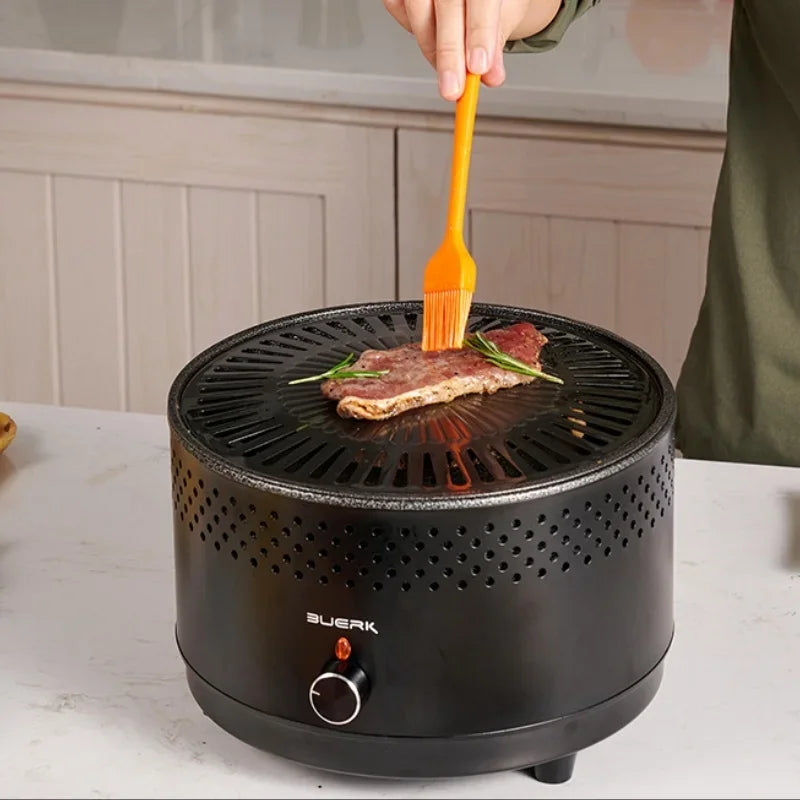 Outdoor BBQ Barbecue Stove Household Charcoal Barbecue Stove Multifunctional Portable Mini Stainless Steel Adjustable Firepower