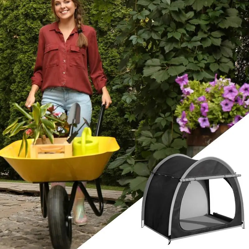 Outdoor Bike Storage Shed Oxford cloth bicycle Storage Shed Tent Electric vehicle shed for Travel Beach Garden Camping