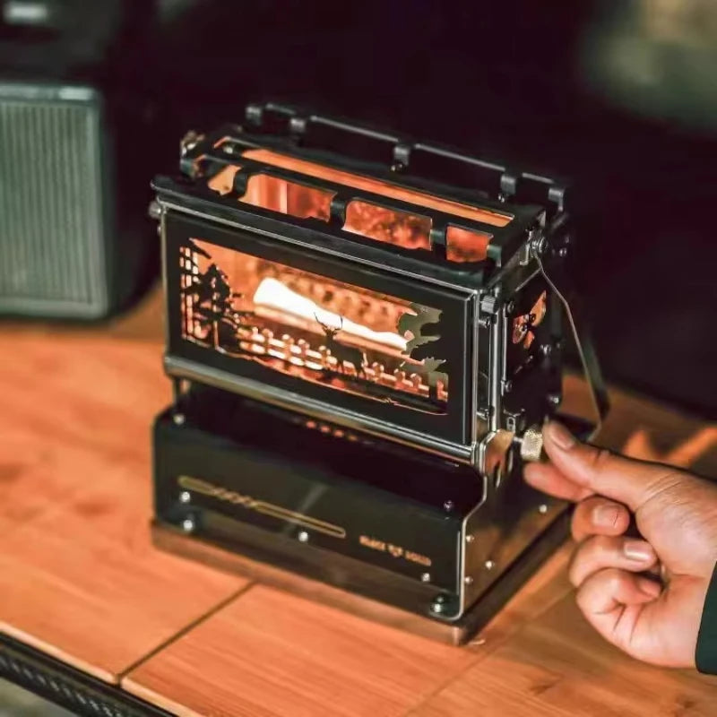 Portable Oil Lamp Stove Portable Outdoor Retro Camping Kerosene Lamp Camping Supplies Alcohol lamp