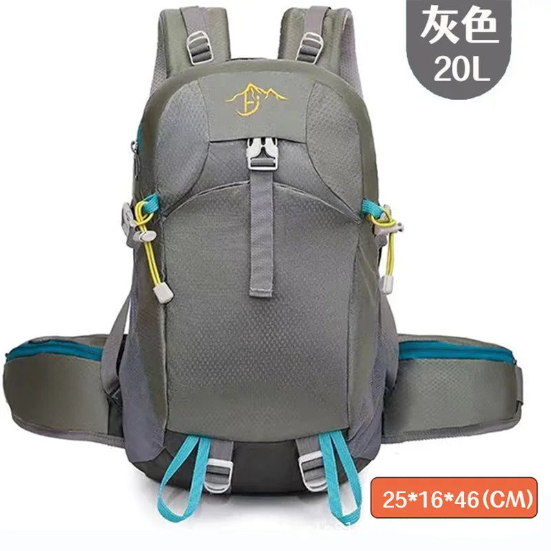 Small Camping Backpack 15-25L Soft Back Hiking Backpack Bag