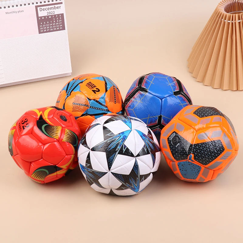 15CM Mini Inflatable Soccer Balls Size 2 Kids Toys Replacements Football Summer Beach Party Toys Small Soccer Balls