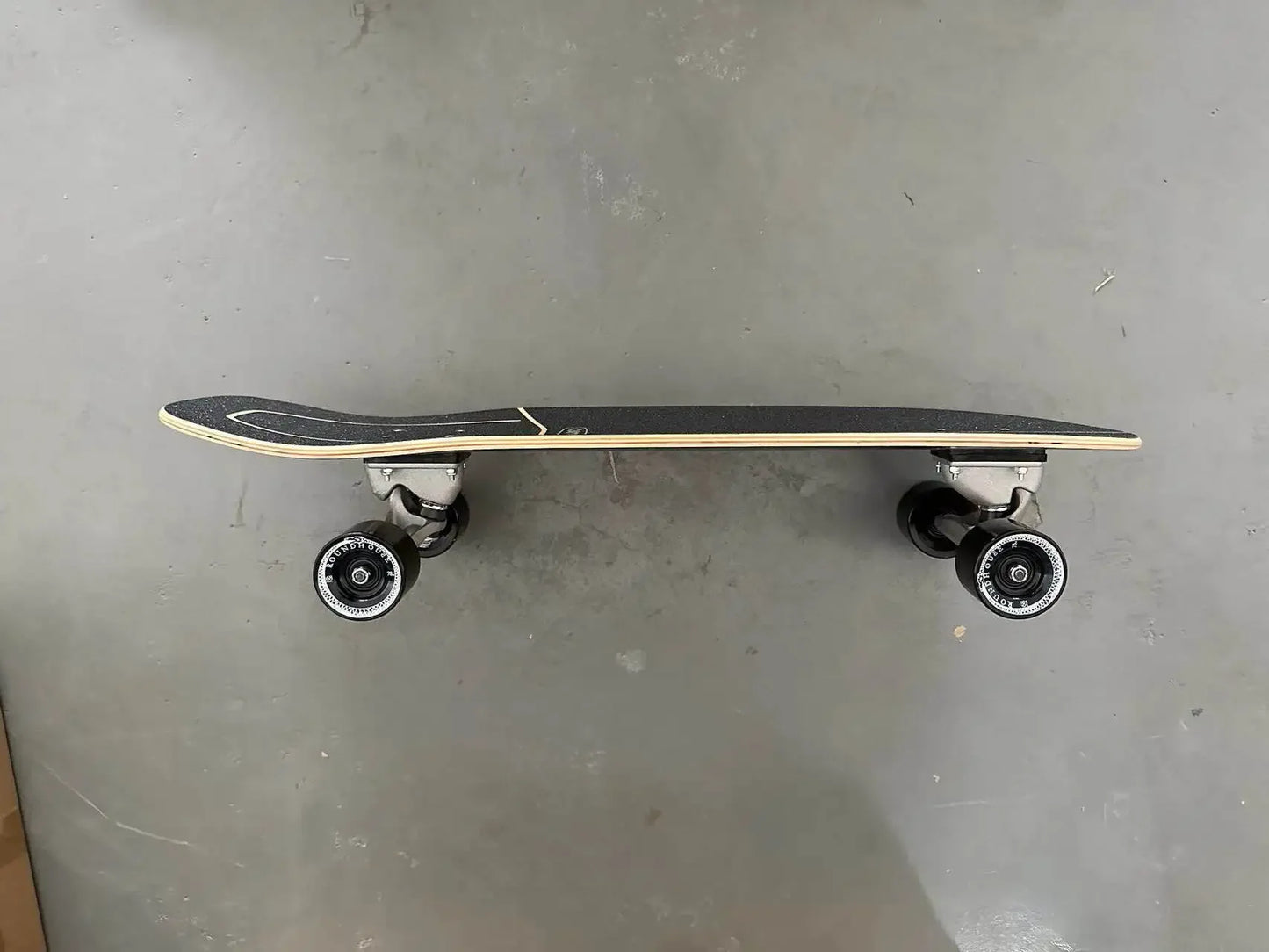 Surf Land Skateboard CX4 CX7 Maple Single Kick Carving Cruiser Skate Board Longboard Pumping Cool Side Sport Street Outdo