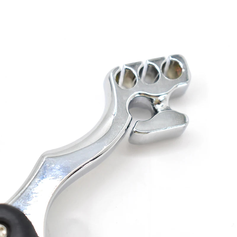 Alloy Large Bow Head High Power Foldable Slingshot Multifunctional Hunting Shooting Sling Outdoor Precision Hunting Tool