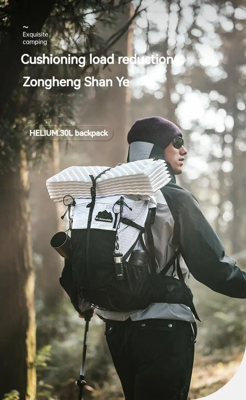 Naturehike 30+5L Ultralight Backpack Waterproof Camping Outdoor Climbing Hiking Sport Mountaineering Shoulder Men Women Bags