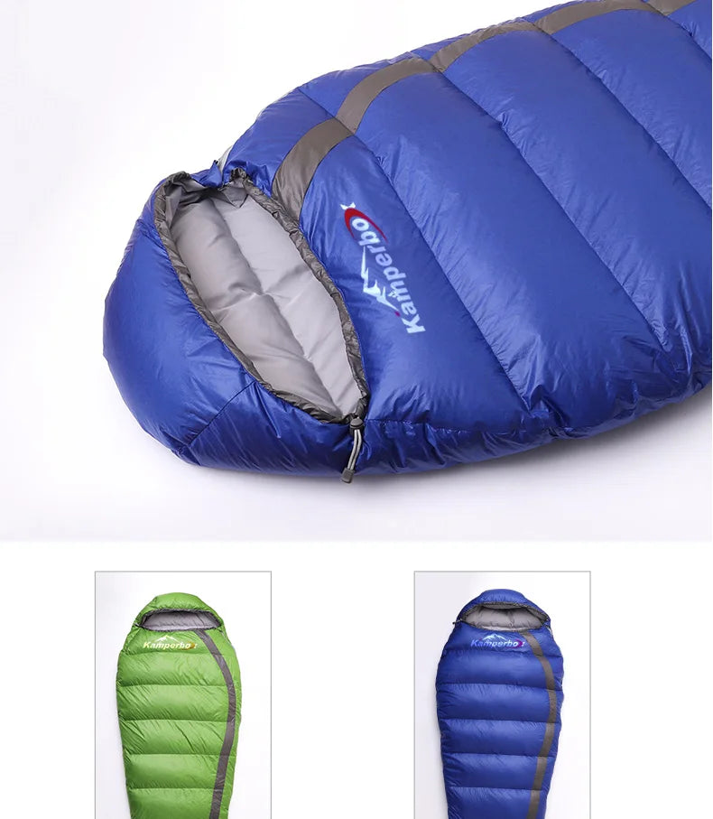 Kamperbox Ultra Light Outdoor Down Sleeping Bag Winter Camping Down Sleeping Bag