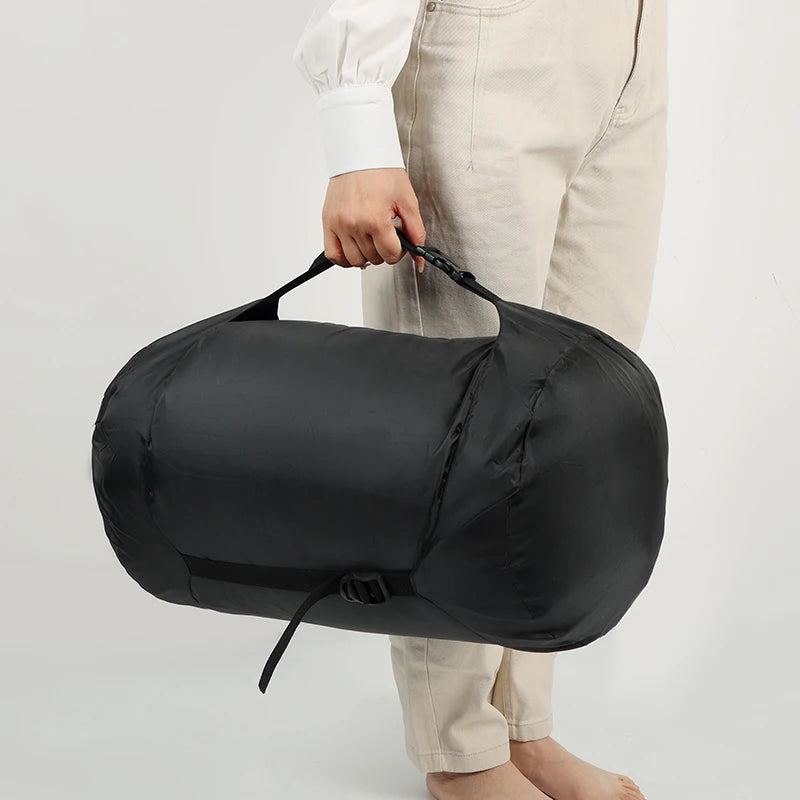 Winter Down Sleeping Bag Adult Mummy White Goose Down Warm Sleeping Bag Three Seasons Suitable For Camping Trips