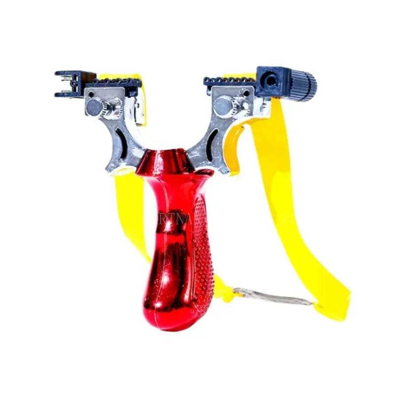 Professional Shooting Resin Slingshot Rubber Band High Power Hunting Catapult Outdoor Game Game Tool High Quality