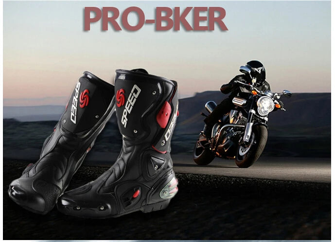 Riding Tribe Motorcycle Boots Motorcycle Riding Anti-fall Shoes Cycling Equipment Wear-resistant Men's Boots Multicolor Shoes