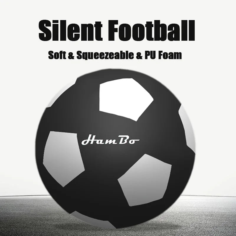 Silent Football Size 3#/5#/7# Indoor Silent Foam Soccer Ball Mute Bouncing Ball Silent Basketball Ball Silent Ball Gift for Boys