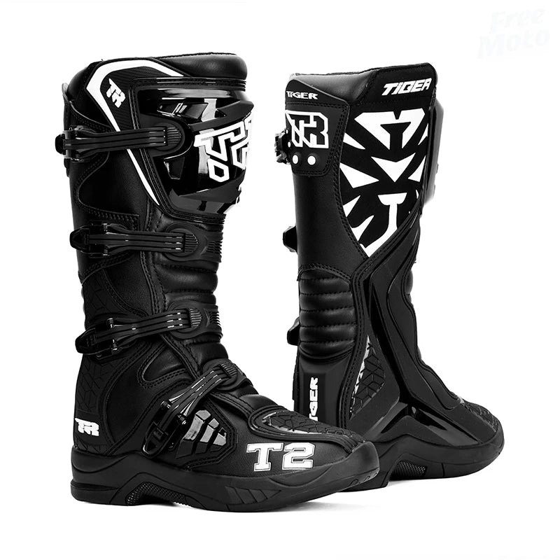 2025 NEW Racing Boots Safe Riding Motocross Boots Waterproof Anti Fall Wear-resistant Motorcycle Boots Equipment Rally Shoes
