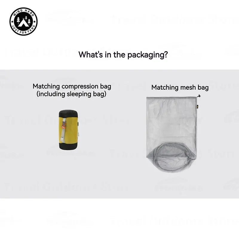 AEGISMAX Dusk Ultralight Down Sleeping Bag 4℃-2℃ 800FP Waterproof Outdoor Hiking iFlex 7D Nylon Mummy Down Tourist Sleeping Bag