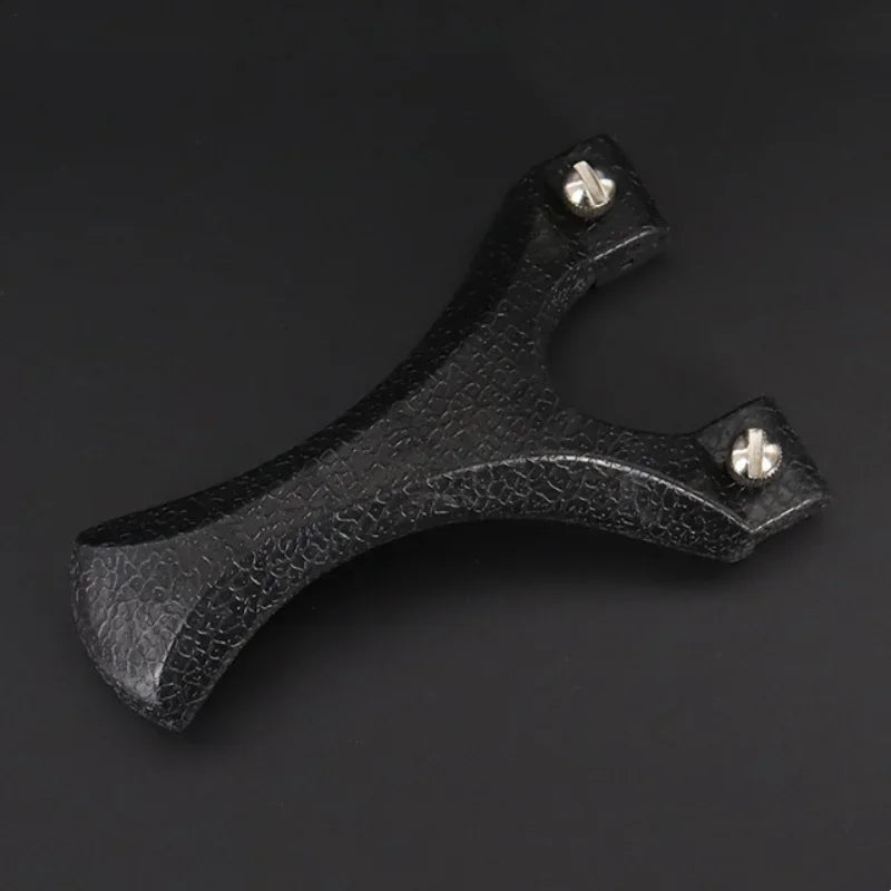 Outdoor Hunting Shooting Catapult Entertainment Accessories Toys Hunting Resin Slingshot Catapult with Flat Rubber Band for Hunt