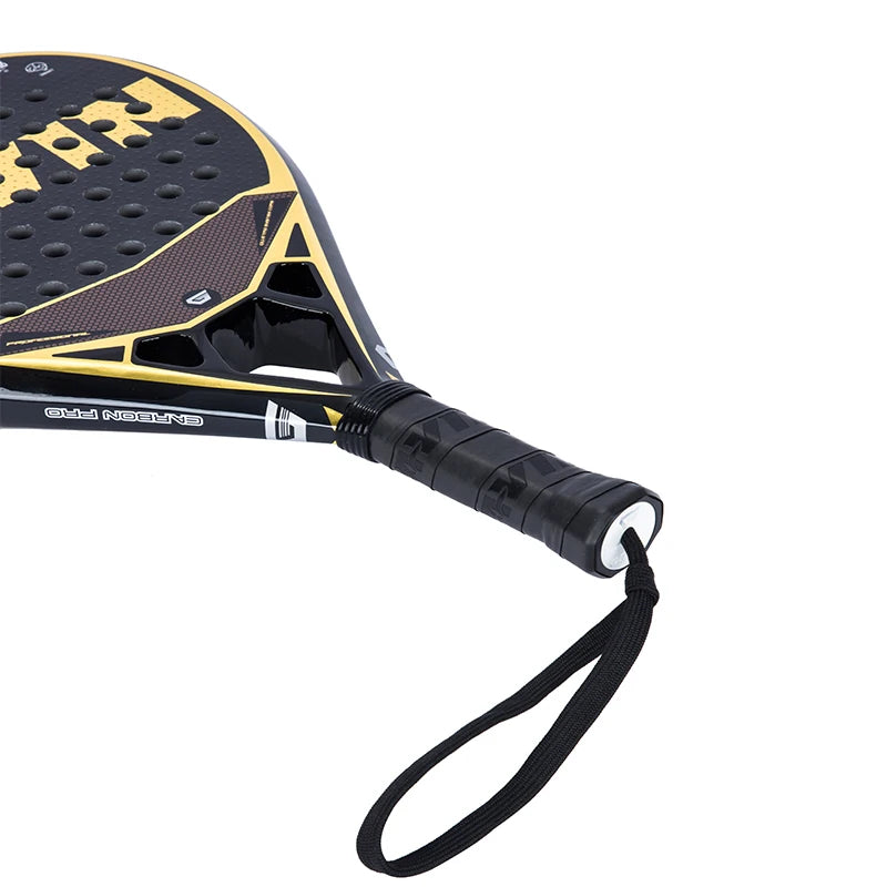 Diamond Shape Padel Racquet Tennis Racket 18K Gold Plated New 2025 Model for Sports Fitness Enthusiasts