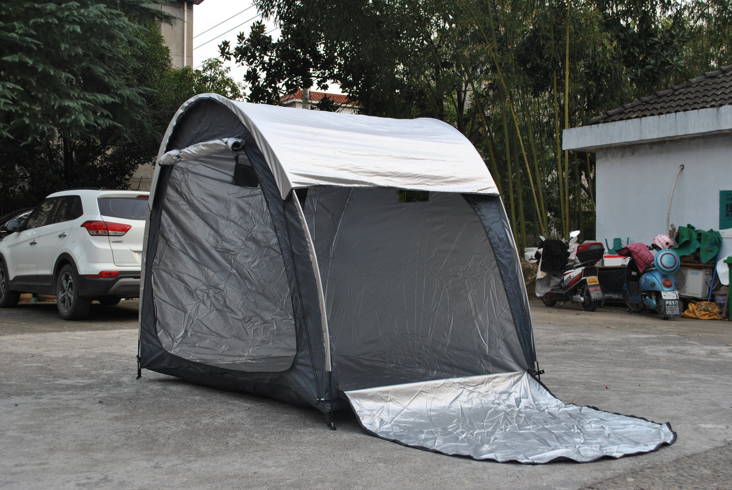 CZX-512 Advanced Motorcycle Shelter Motor Bike Storage Folding Garage Tent,Motorbike Fold Shed Tent Garage for Motorbike tent