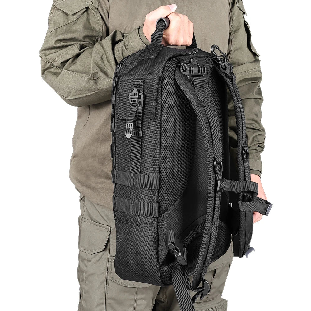 SINAIRSOFT Tactical Backpack Army Molle Work Bag Rucksack Daypack For Travelling Hiking Hunting Outdoor Sports