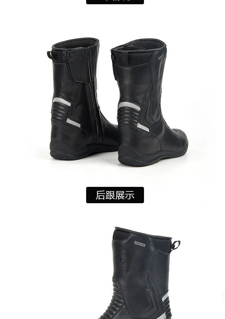 Motorcycle Boots Men Racing Shoes Motorcyclist Boots Off-road Anti-slip Four Seasons Cycling Protective Gear Motocross Boots