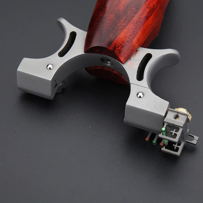 Popular Powerful Slingshot Camouflage Bow Catapult Outdoor Hunting Slingshot Hunt Tool  Stingles Stainless Steel Hunting