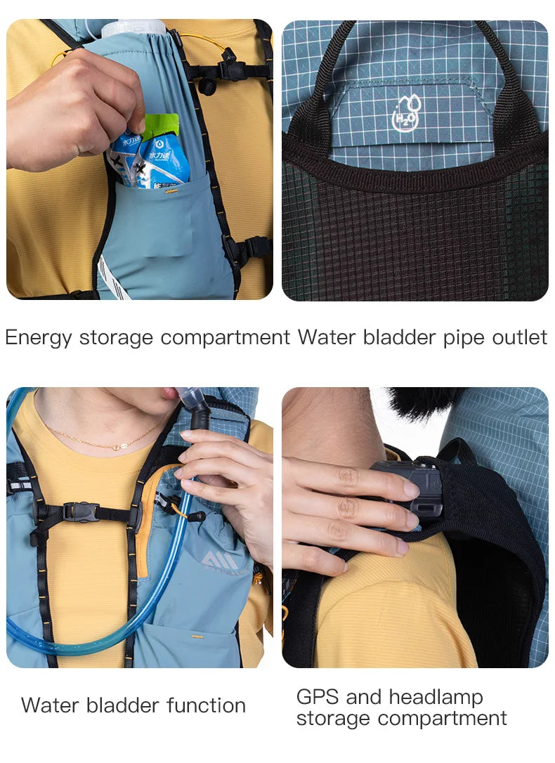 30L Large Capacity Outdoor Climbing Backpack AONIJIE Camping Day pack Travel Bag For Hiking