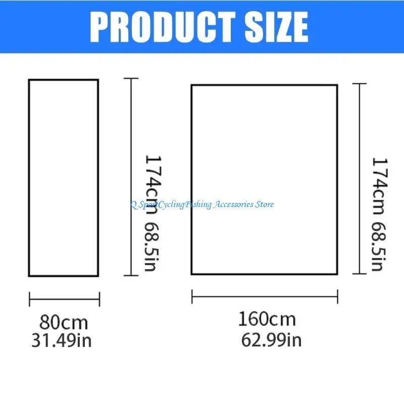 31KC Space Saving Sleep Bag Cover Velvets Clothes Ripstop Fabric Campers Storage for Backpacking and Emergencies Preparedness