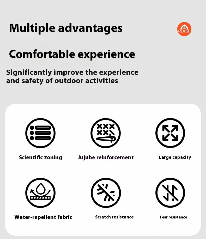 30L Lightweight Hiking Backpack with Rain Cover, Outdoor Sport Travel Bag Daypack for Camping Climbing Skiing Cycling Men Women