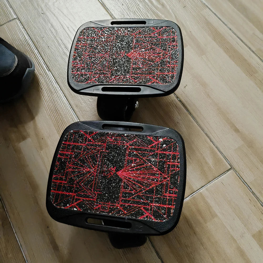 1 Pair Skateboard Aluminium Alloy Mini Drift Short Board Roller